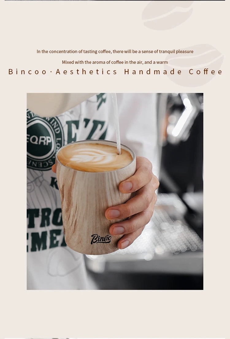 Hue and  Dunes Singapore Aesthetics coffee mug with a latte design, perfect as the best coffee mug for commuting